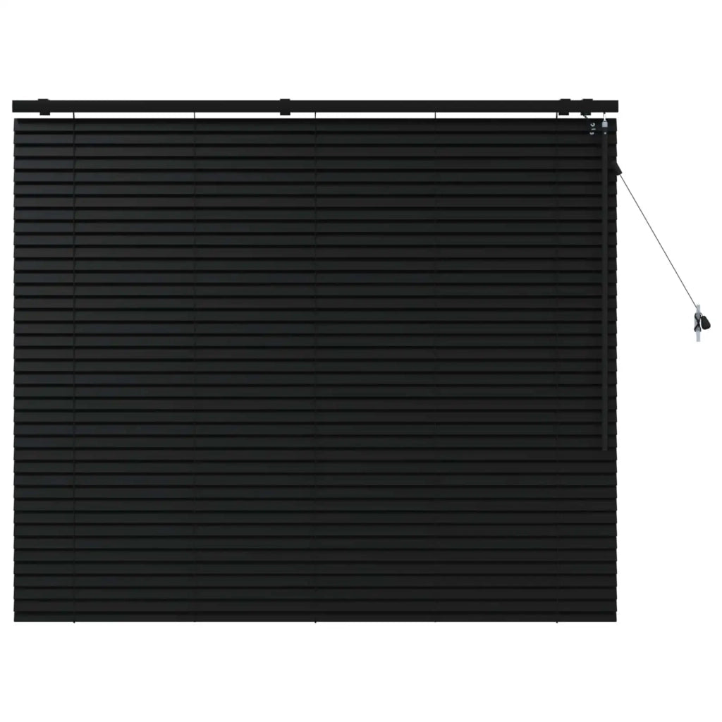 Tenda Veneziana Nero 125 x 130 cm 35 mm 42015471