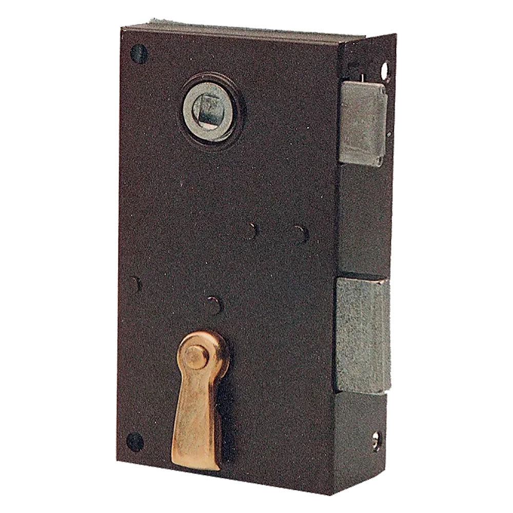 SERRATURA VERTICALE DA APPLICARE ART. 185 E 35 - lunghezza mm 60 Dx- 2 pezzi  - BONAITI