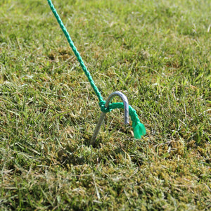 Serra da Giardino a Tunnel da Esterno in Polietilene Resistente alla Corrosione e Raggi UV Telaio in Ferro Galvanizzato per Piante Giardinaggio - 19mm - 2.5m x 2m