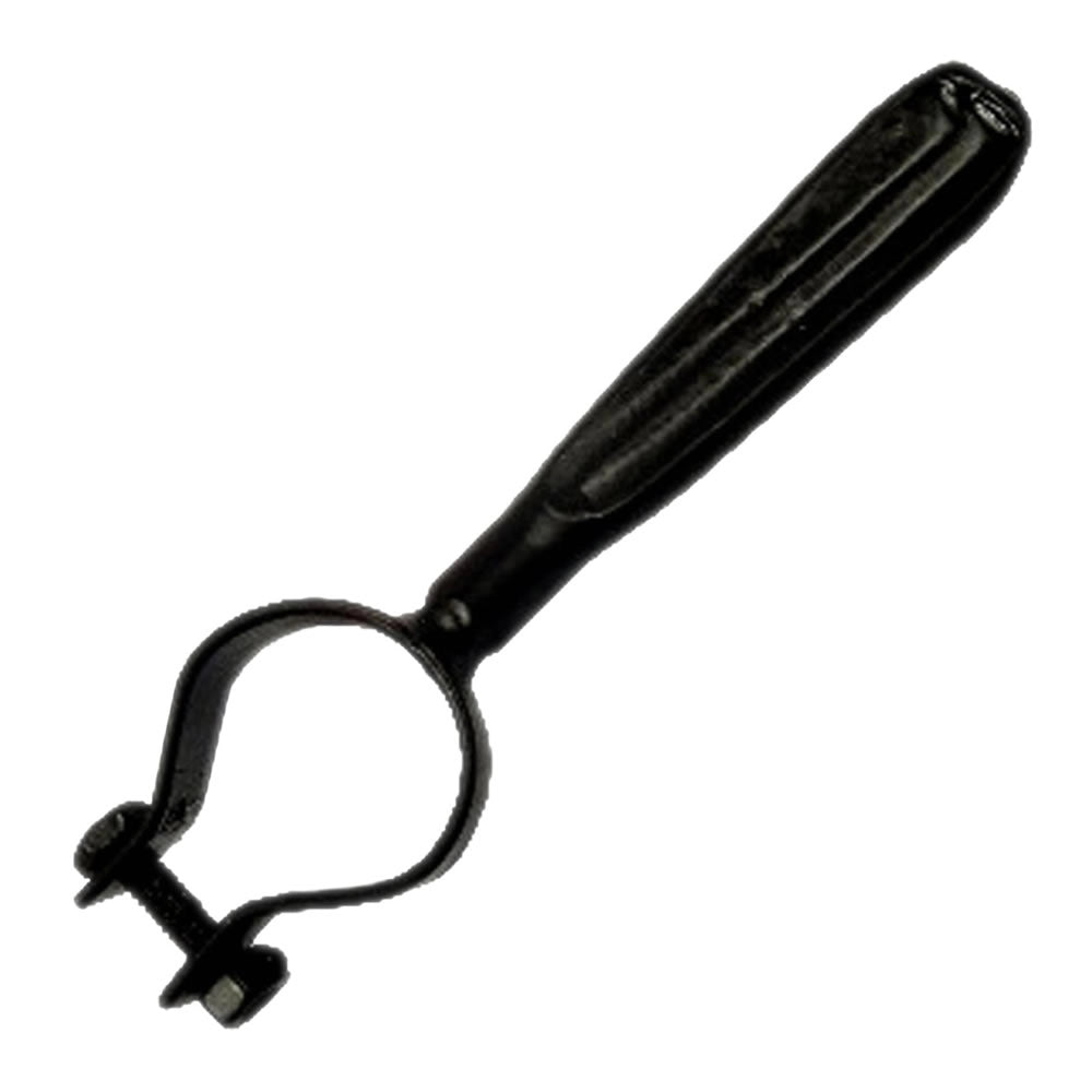 Poggiapiedi per vanga ad anello nero mm 40 giardino orto