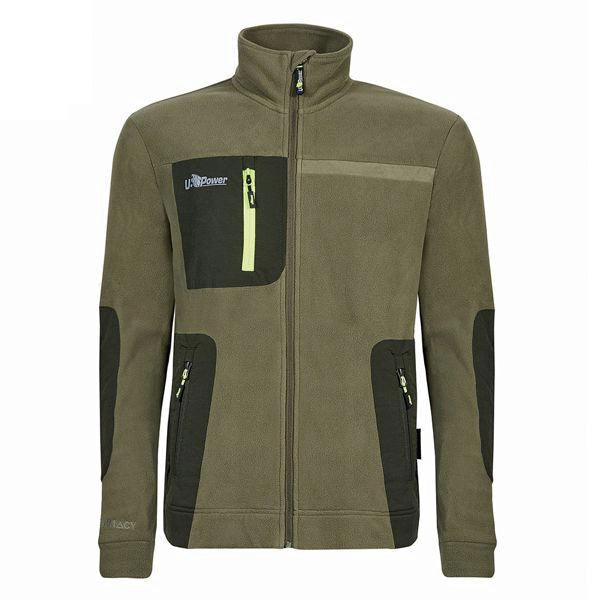 U-Power Felpa Burnt Olive Taglia M Venus