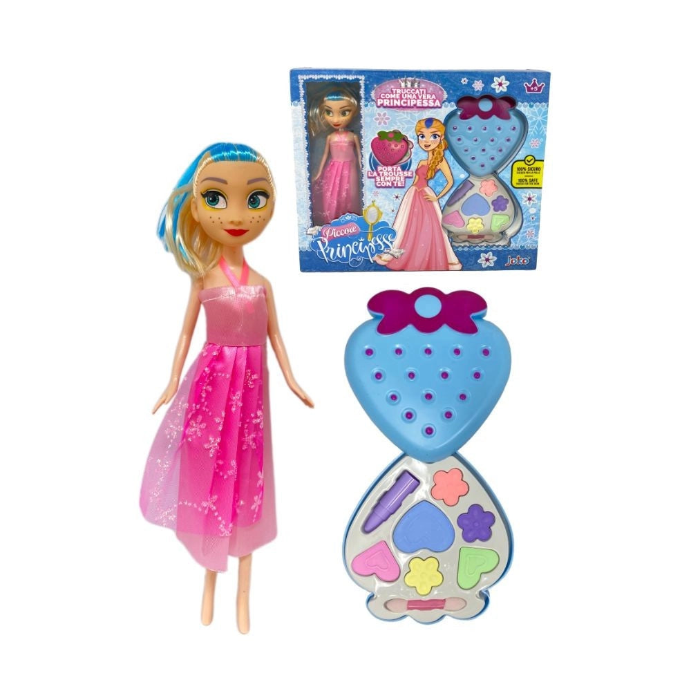 Trade Shop - Trousse Piccola Principessa Con Bambola Make-up Per Bambine 5+ Gioco Testato -