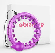 Fitness Smart Hoop per Oninterrotti Giri - Non Si Sfascia - Adatta per Principianti - Hoop per Perdere Peso e Diventare Fit con Massaggi - 24 Anelli Rimovibili