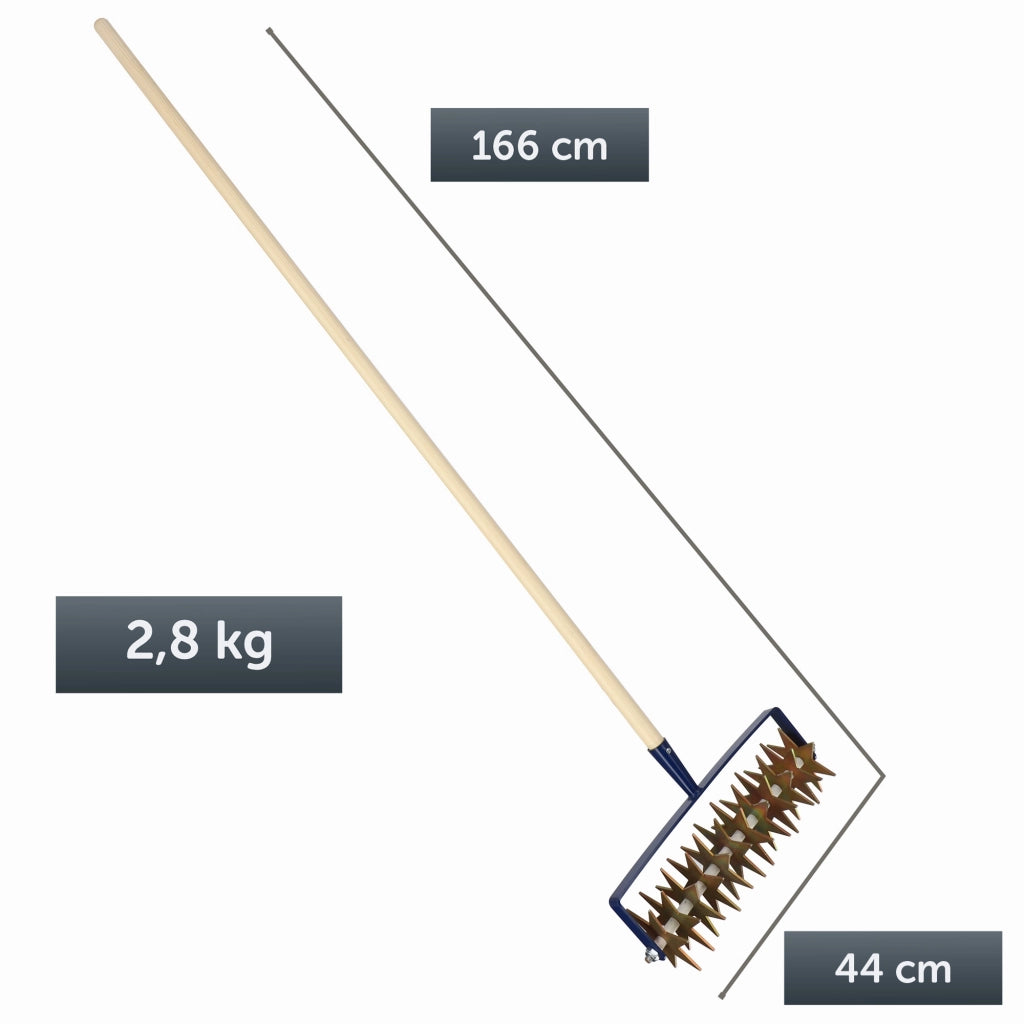 Coltivatore KADAX, diserbante rotativo manuale con taglierina inferiore, 166 cm