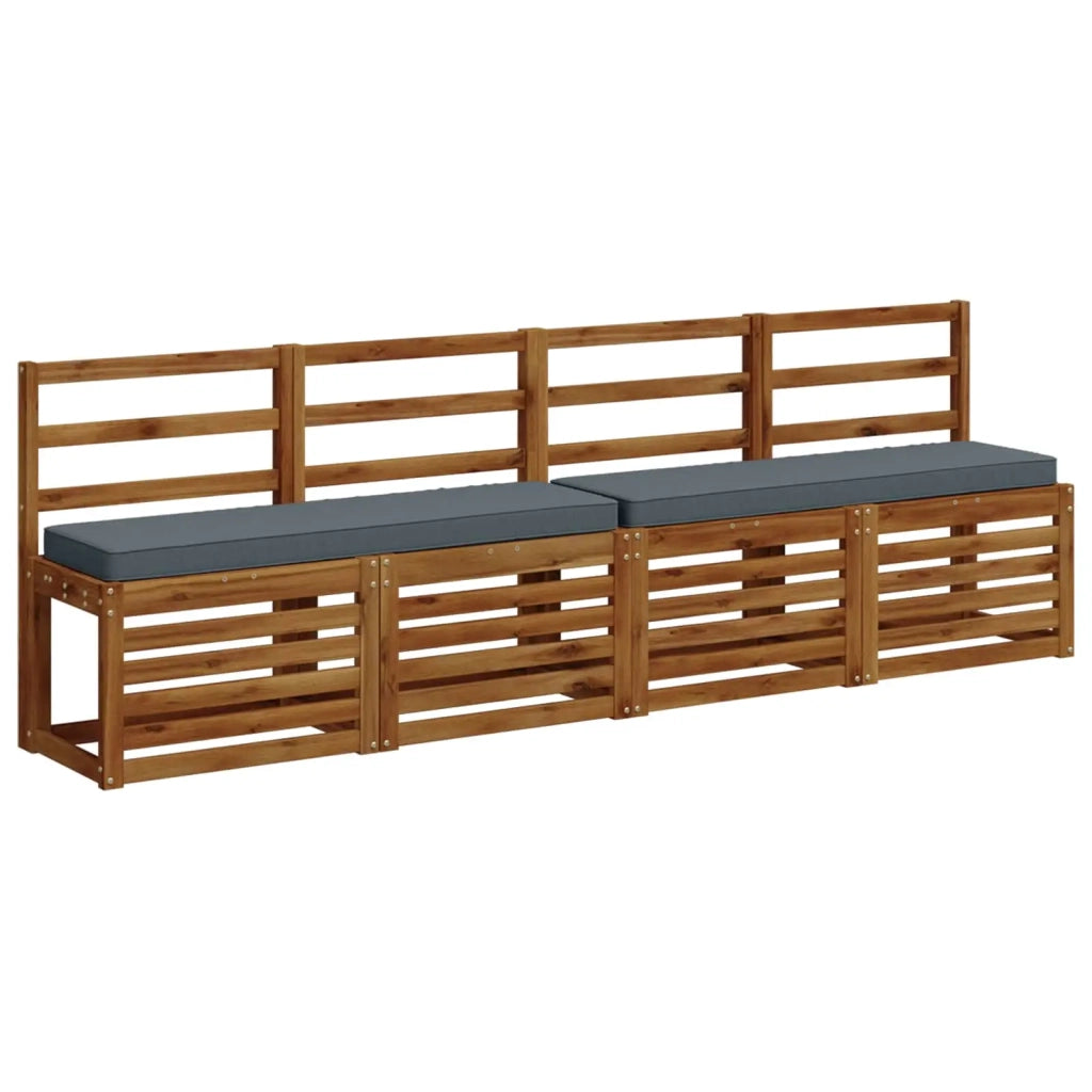 Cuscino per Panchina a 1 Pezzo VUGHT 100% Poliestere Blu 950482