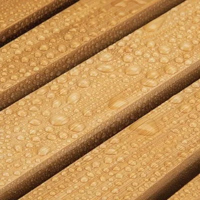 Pedana doccia in legno di bambù 58x58 cm quadrata