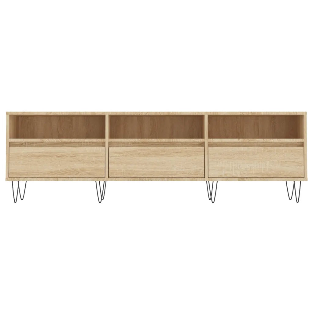 Mobile Porta TV-Mobile per TV-Credenza TV Rovere Sonoma 150x30x44,5 cm Legno Multistrato 443925