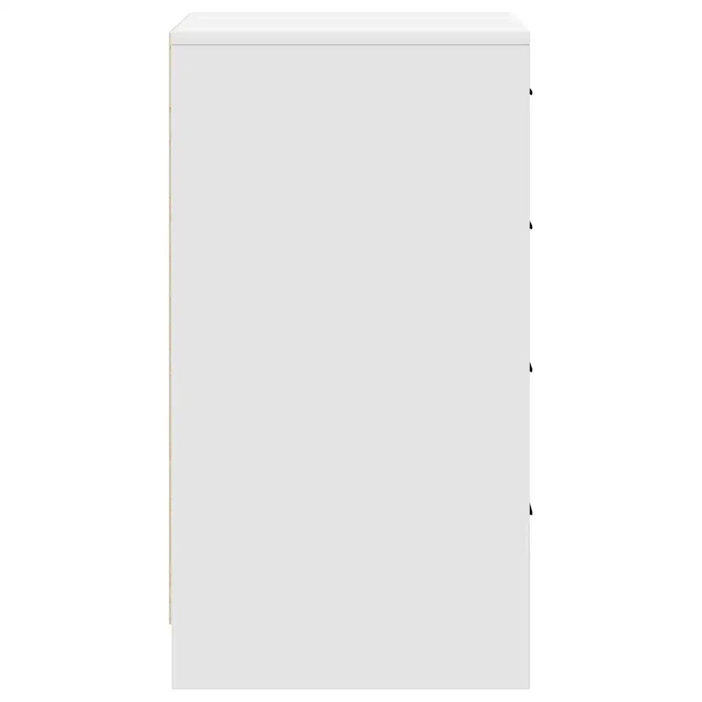 Credenza con Cassetto-Buffet-Armadio da cucina Bianco 40 x 41 x 75 cm Legno multistrato