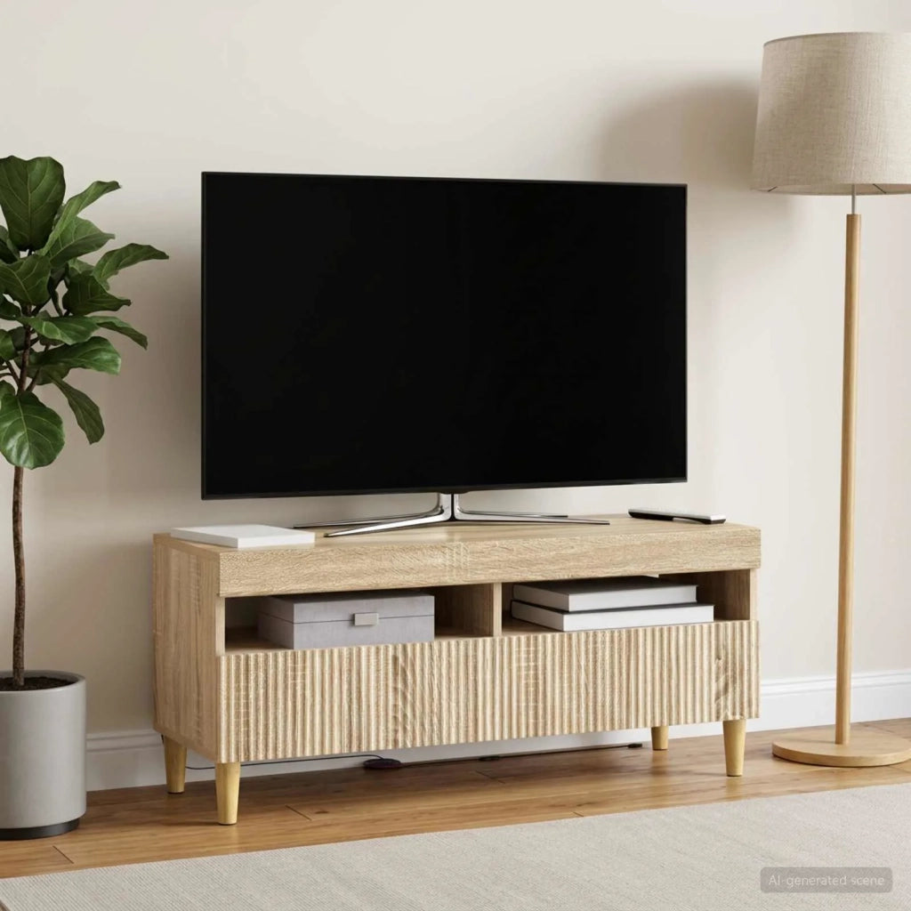 Mobile TV LED Rovere Sonoma Legno ingegnerizzato 896767
