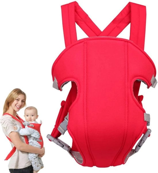 Zaino da spalla - Zaino da passeggio - Zaino da spalla regolabile - Zaino ergonomico per bambini da 3 a 16 mesi - Zaino in cotone per neonati - Consigliato per bambini fino a 15 kg