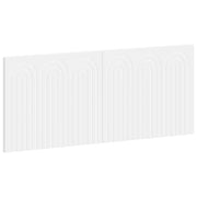 Testiera da Muro ALKMAAR Bianco Legno ingegnerizzato 896305