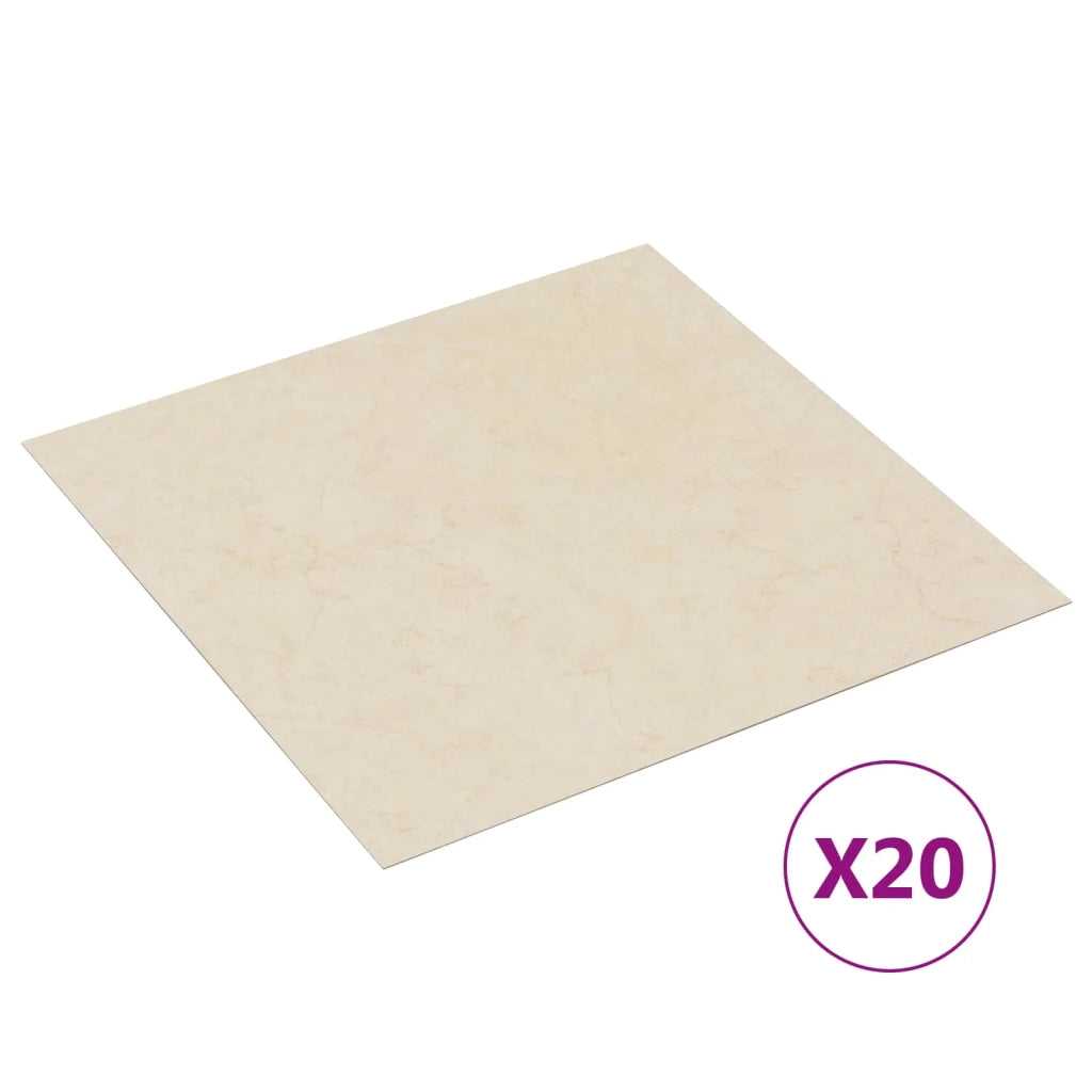 Plance per Pavimentazione Autoadesiva 30,5 x 30,5 cm 20 pcs PVC 42046405