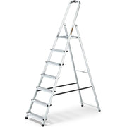 Drabest Scala Domestica In Alluminio A 7 Gradini Portata 125kg