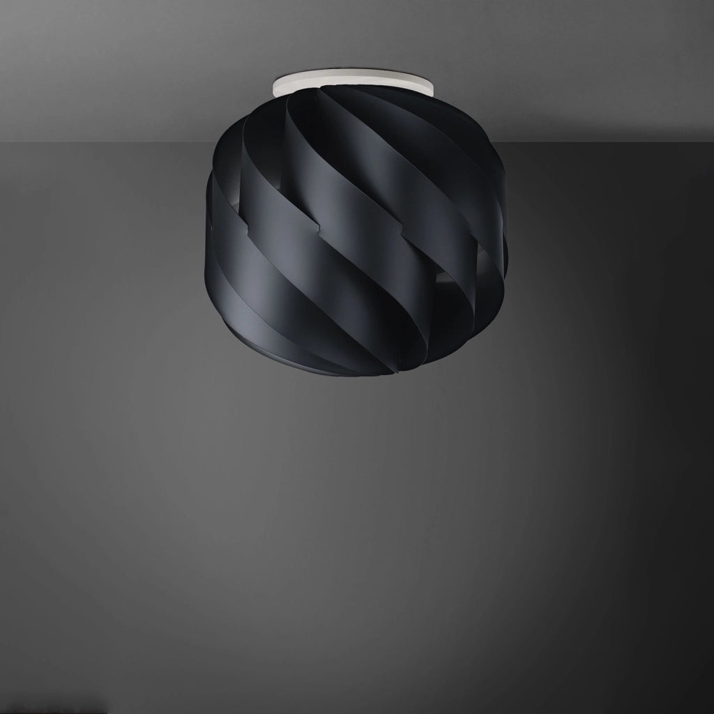 Plafoniera Moderna Globe Polilux ® Nero 1 Luce E27