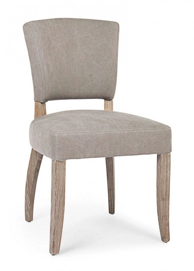 Set 2 Sedie 52x63x90h cm Maratriz Grigio
