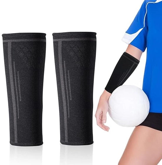 Protezione per Braccio da Volley - Maniche Elastiche - Protezione durante il Gioco - Dimensione L - Unisex - Comodo e Respirante - Per Volleyball