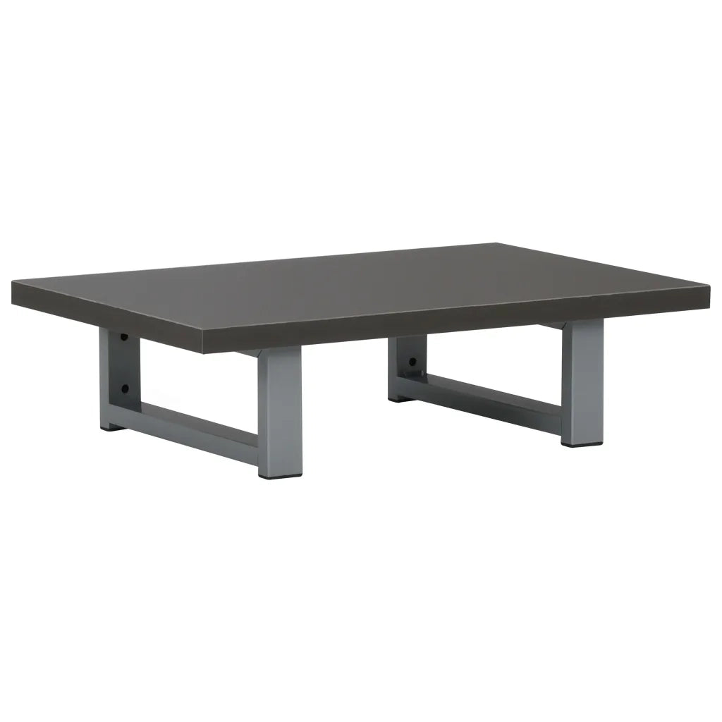 Set Mobili da Bagno 2 pz Ceramica Grigio