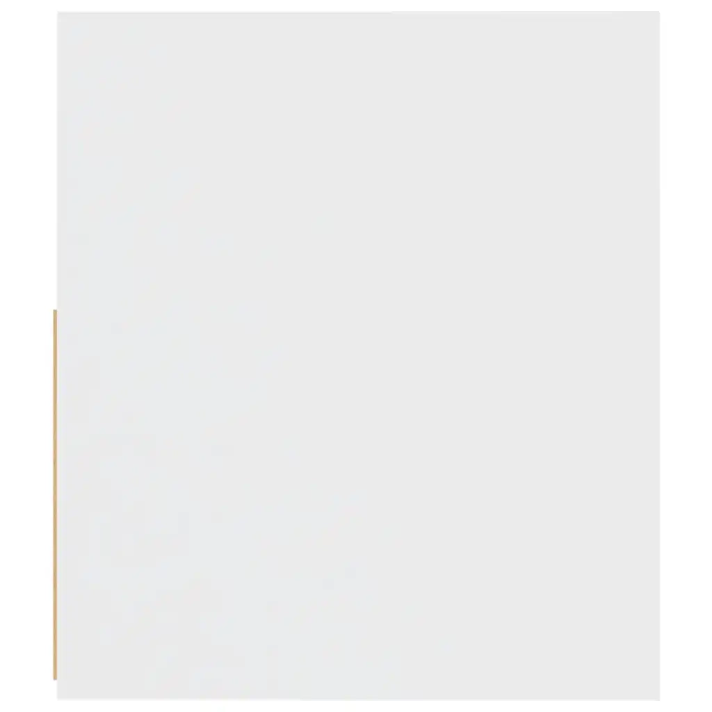 Comodini 2 pz con LED Bianchi 60x35x40 cm 3080734