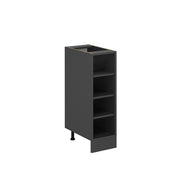Vicco Scaffale da cucina Antracite 25 cm senza piano di lavoro