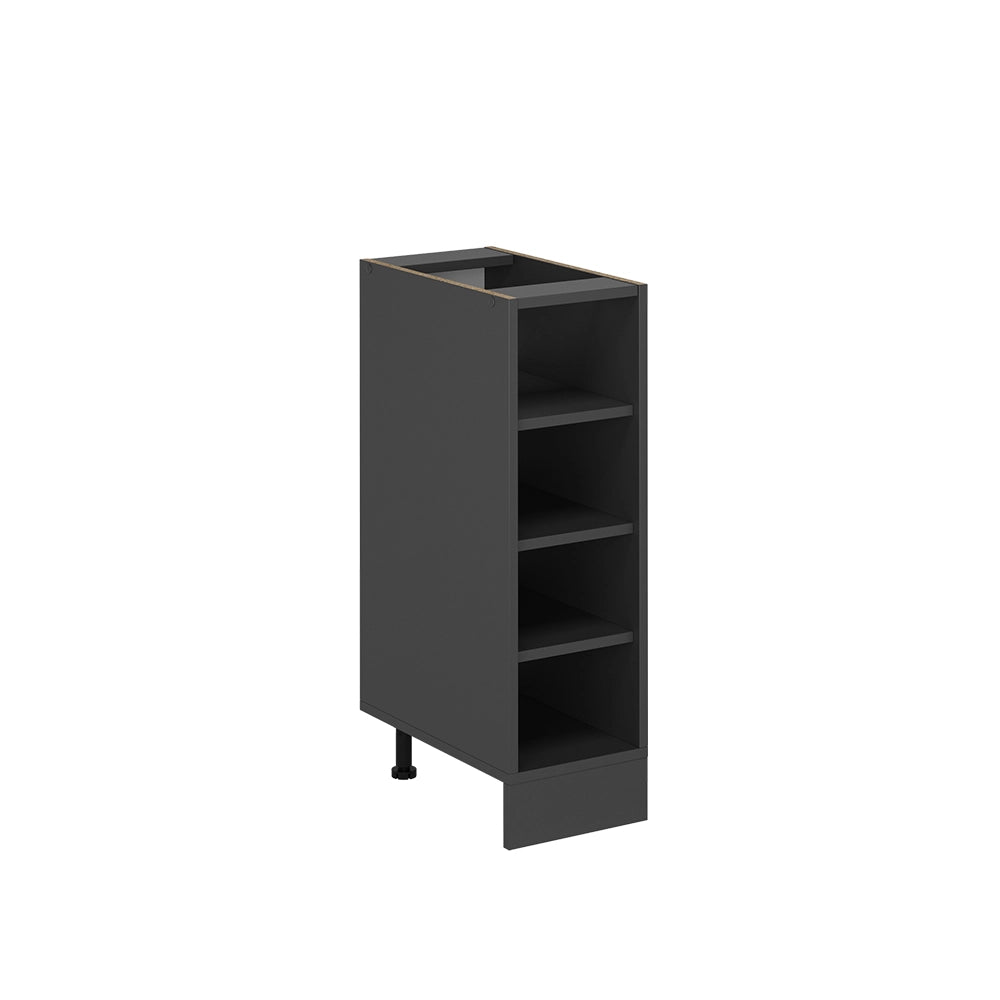 Vicco Scaffale da cucina Antracite 25 cm senza piano di lavoro