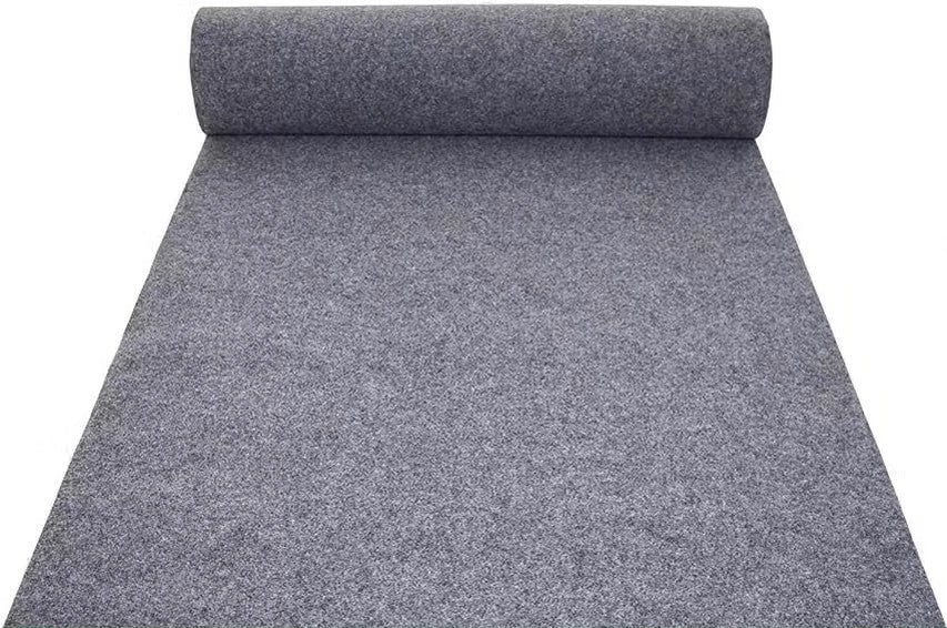 Tappeto Passatoia da Esterno/Interno 1x30m in Polipropilene Rubino Grigio