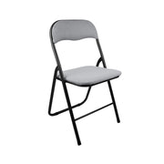 SEDIA PIEGHEVOLE BOUCLE POLO GRIGIO CHIARO 6- 6,0 pz