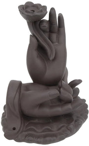 Buddha Cascata d'Aria - Diffusori di Fumo - Materiale Ceramico - Cascata di Fumo - Belli Regali - Adatto per la Casa