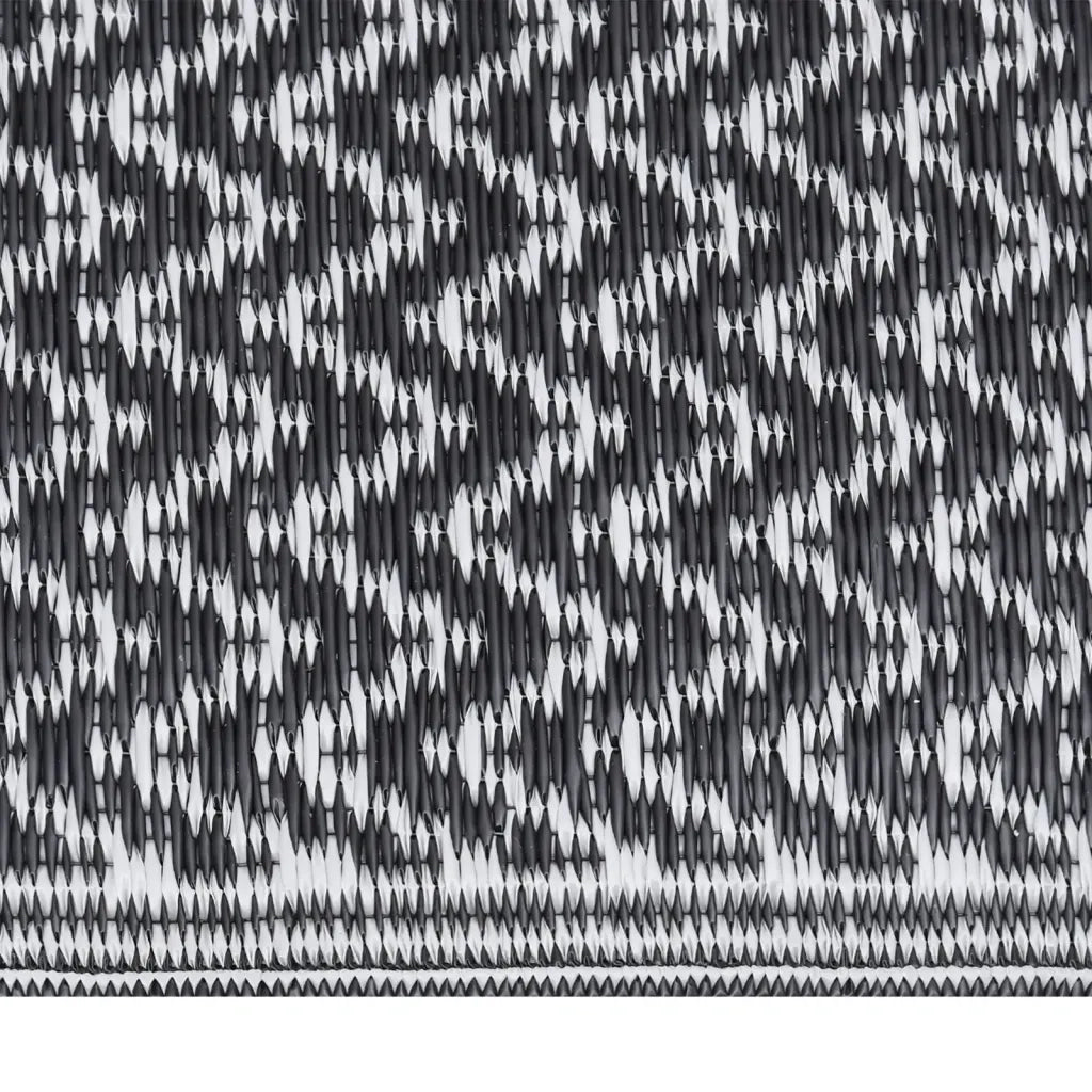 Tappeto da Esterni ARAKIL Nero 140x200 cm in PP CFW5779980