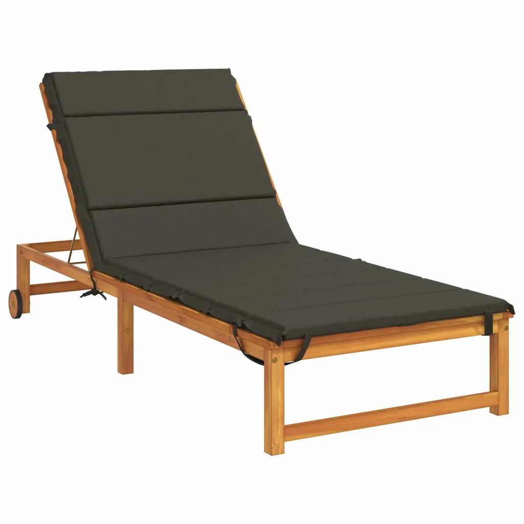 Cuscino per Lettino GEMERT 100% Poliestere Antracite 948596