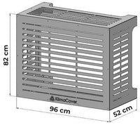 Copri Condizionatore 96x52x82 cm in Alluminio Classic L Bianco