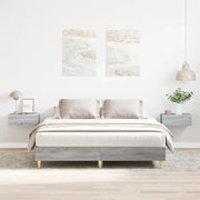 Giroletto senza Materasso Grigio Sonoma 140x200 cm Truciolato