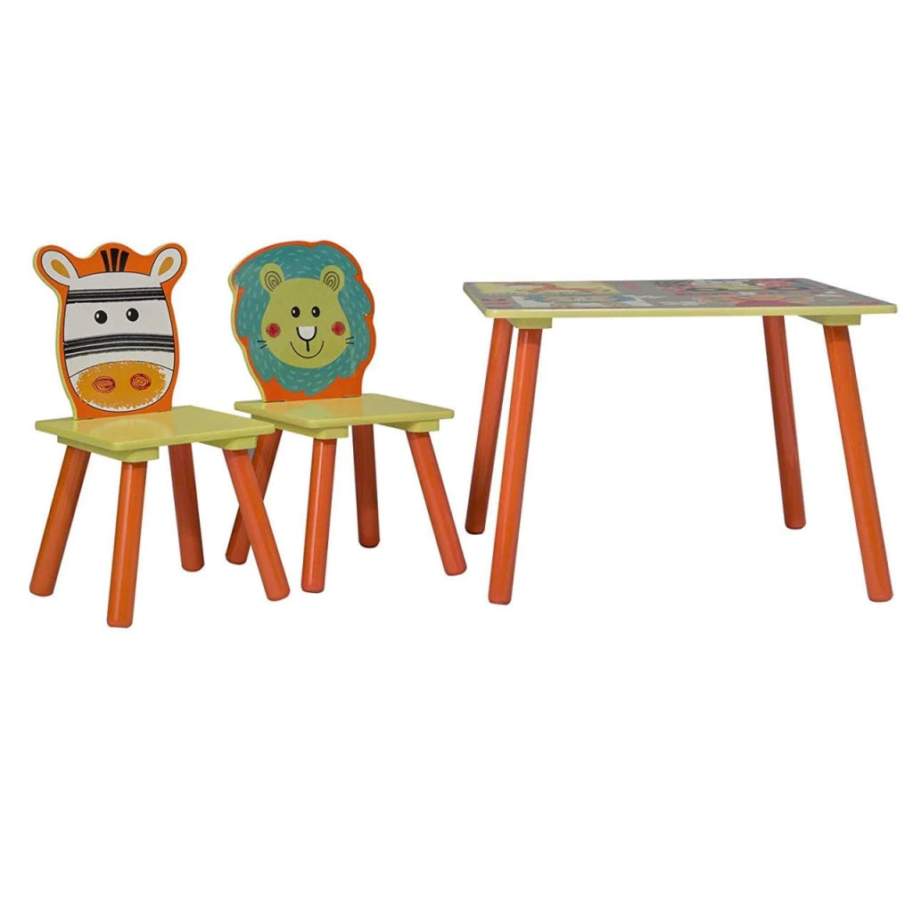 Gruppo seggiolino auto per bambini con 2 sedie a forma di animali della foresta 19_0000499