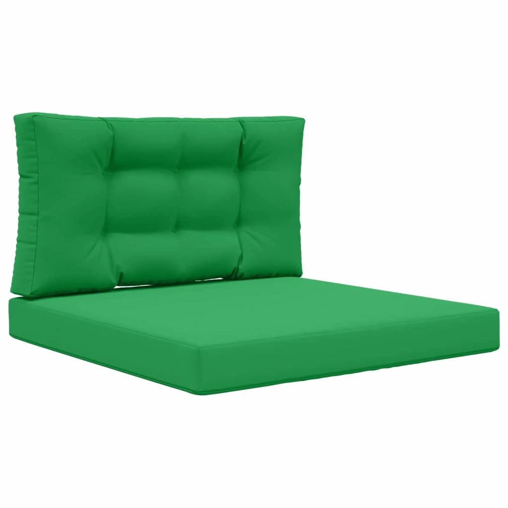 Cuscino per divano da esterno 2 pcs Verde Poliestere