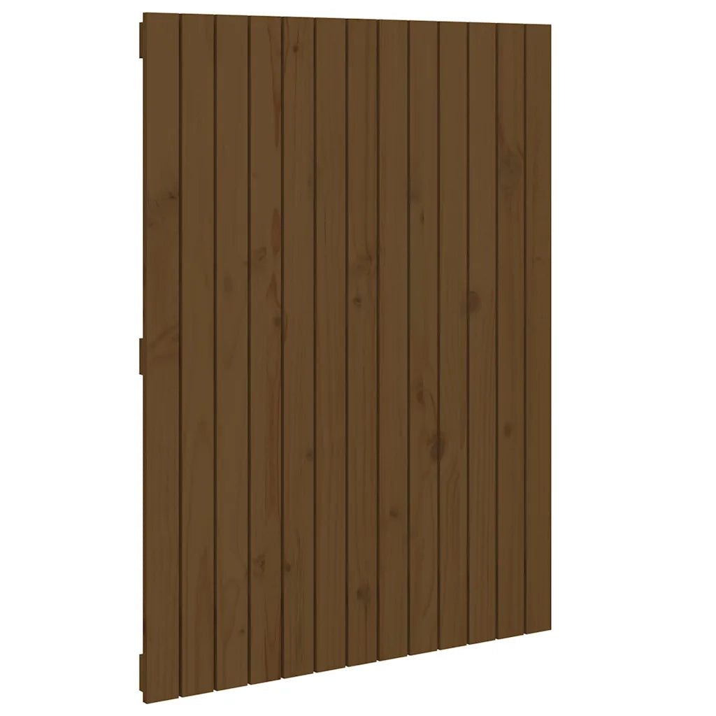 Testiera | Testata da Parete Ambra 82,5x3x110cm in Legno Massello di Pino
