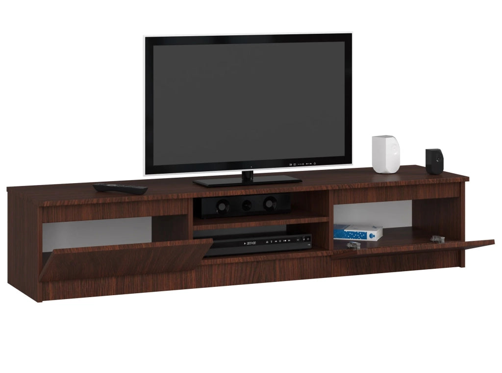 Mobile TV AKORD Wengé 160 cm 2 ante 160x40x33 cm