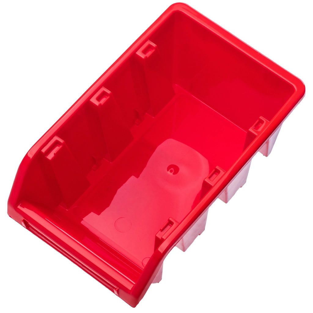 Set di 10 vassoi portaoggetti KADAX per officina, dimensioni 490x298 mm.