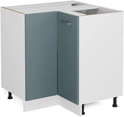 Mobile ad angolo cucina R-Line, Grigio-blu, 75.6 cm senza piano di lavoro, per la libera combinazione all'interno di sistemi cucina modulari