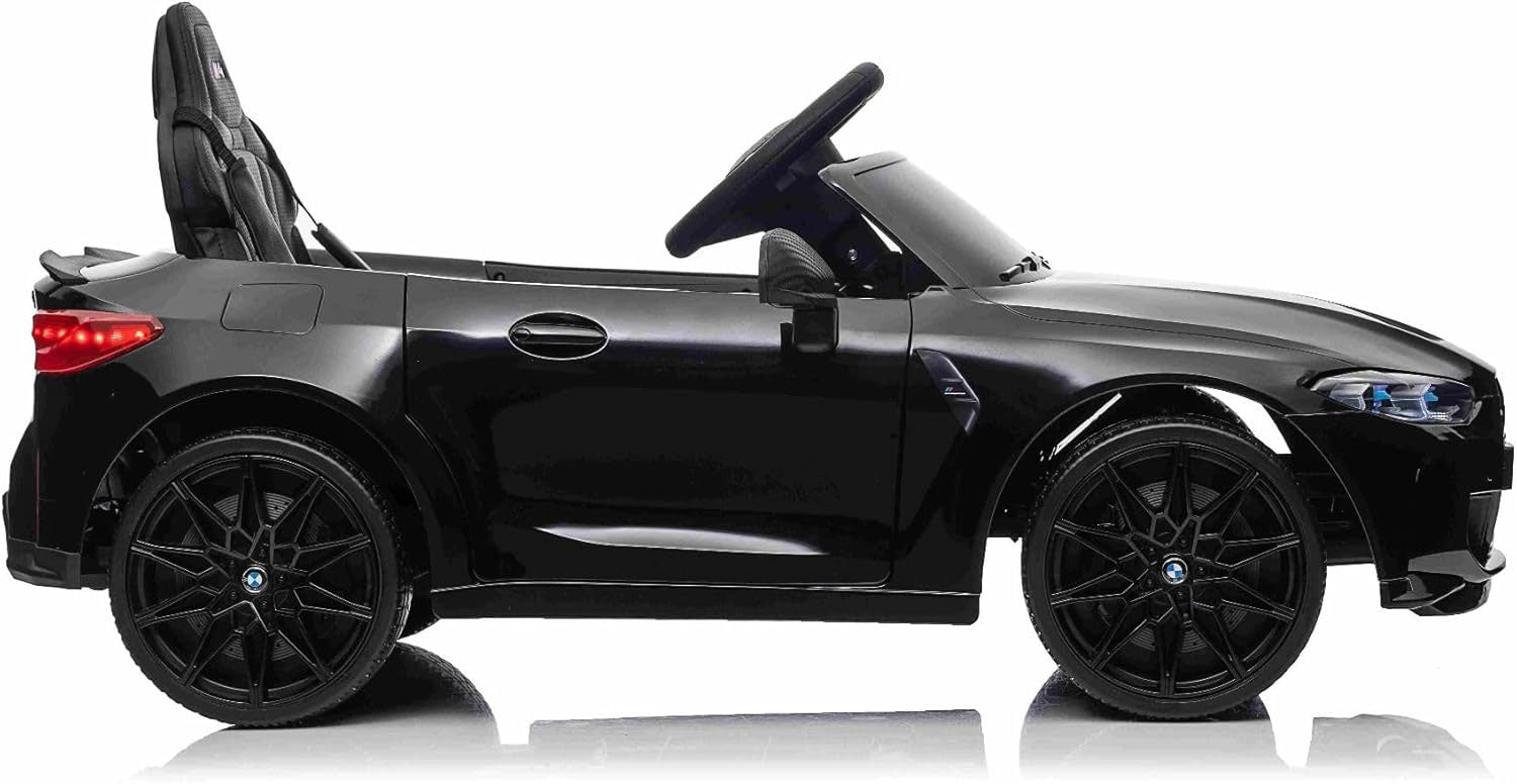 Macchina Elettrica per Bambini Licenza Ufficiale Bmw M4 10,8V 3,1Ah Nero