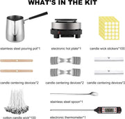 Impostatrice per candele - Crea il tuo set di candele, regalo fai da te, set di candele per abbellimento, kit per creare candele