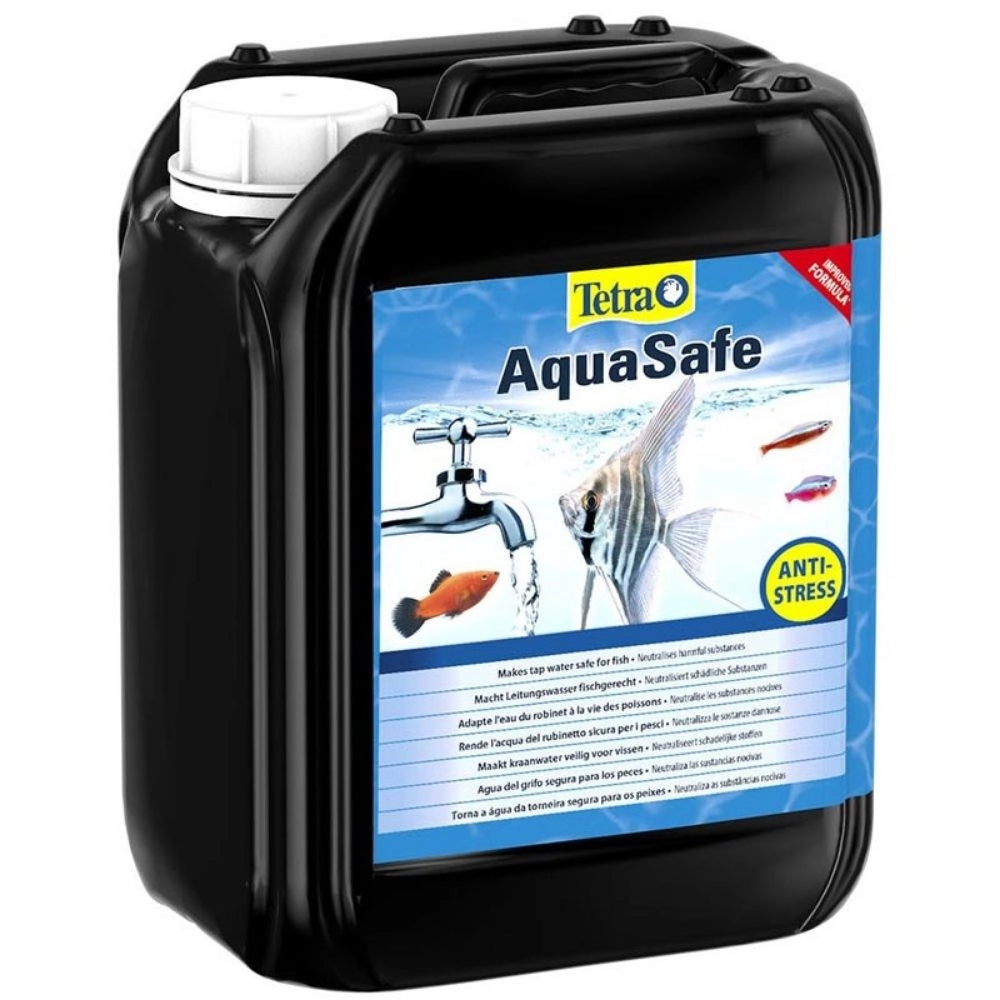 Tetra Aquasafe - Biocondizionatore per acqua dolce e marina Formato: 5 L