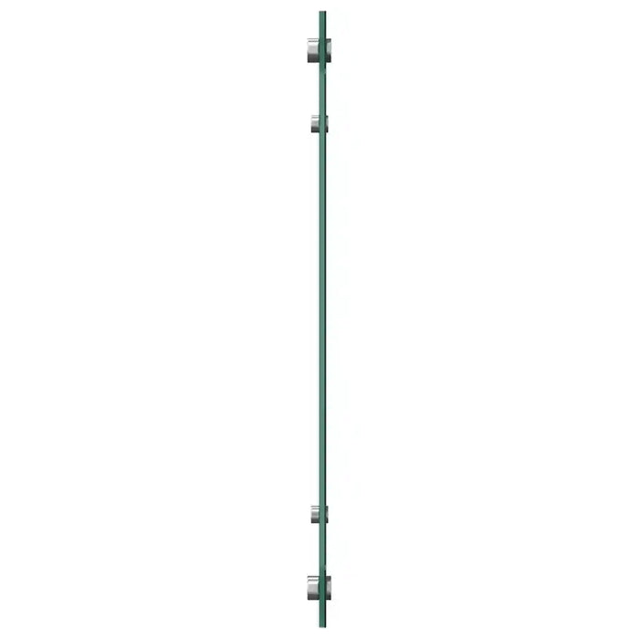 Paraschizzi per Cucina Nero 90x40 cm in Vetro Temperato 249487