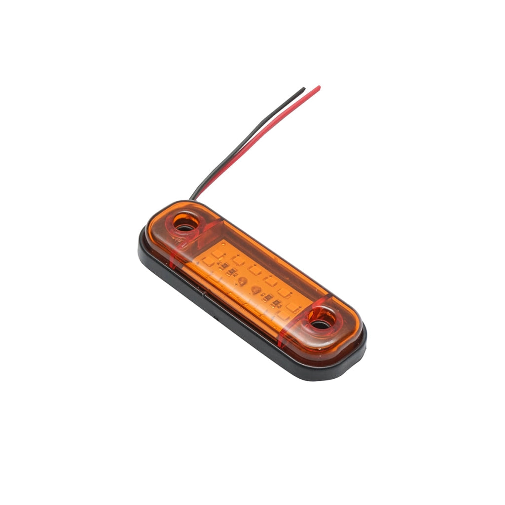 Lampada laterale  slim LED, 12V-24V, gialla, FR0175, Breckner Germany