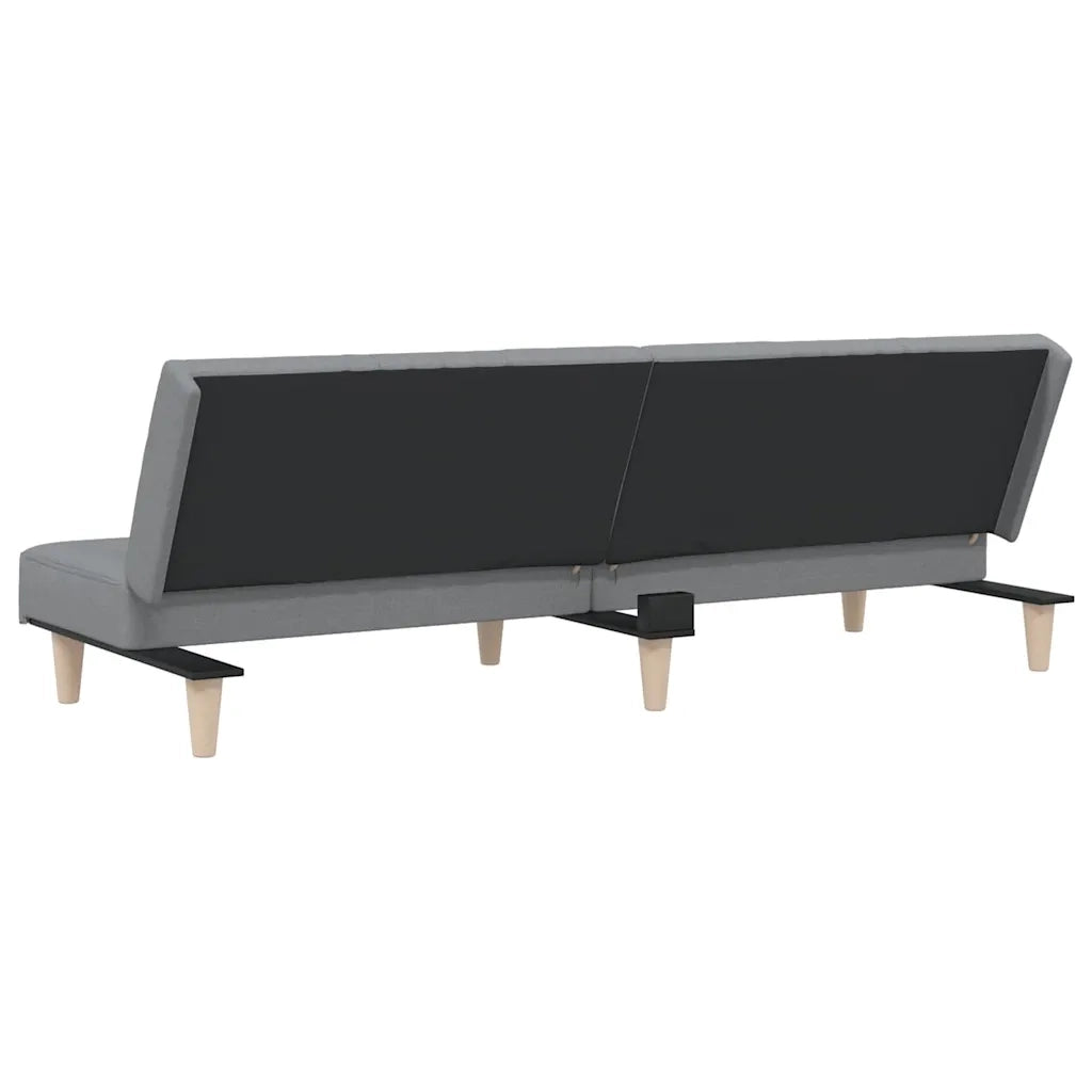 Divano letto-Sofa Letto-Daybed Grigio Chiaro in Tessuto 634030