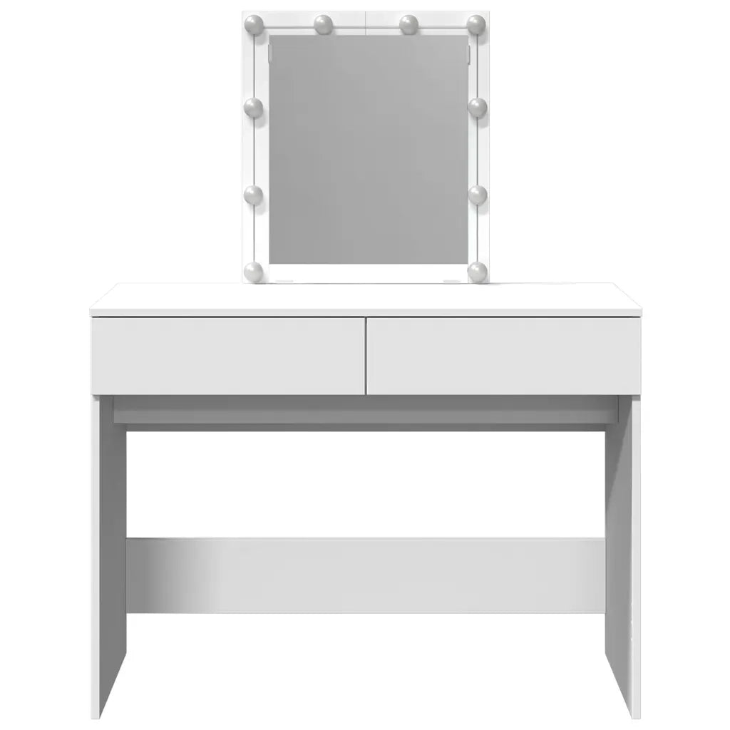 Toeletta con LED Bianco 100x40x130 cm