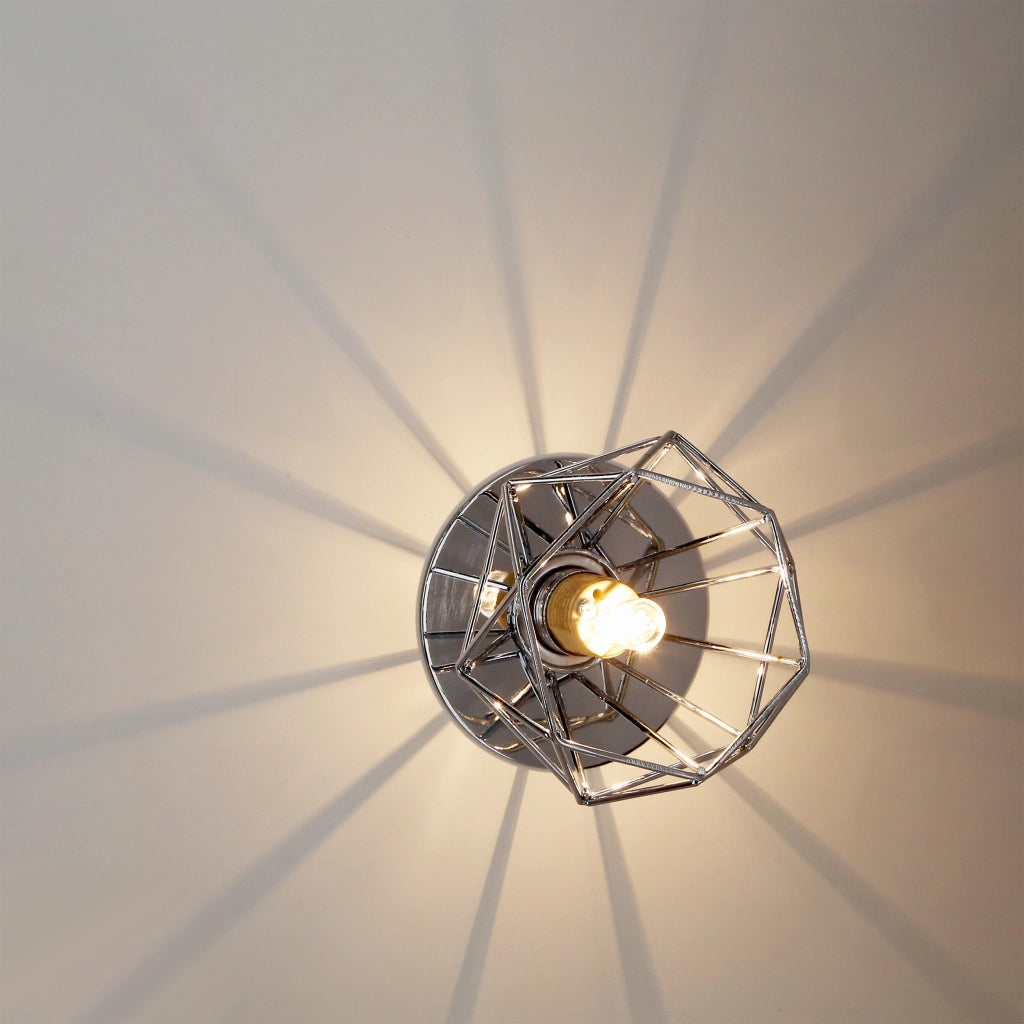 Plafoniera rotonda cromata 1xG9 SK-85 Candellux