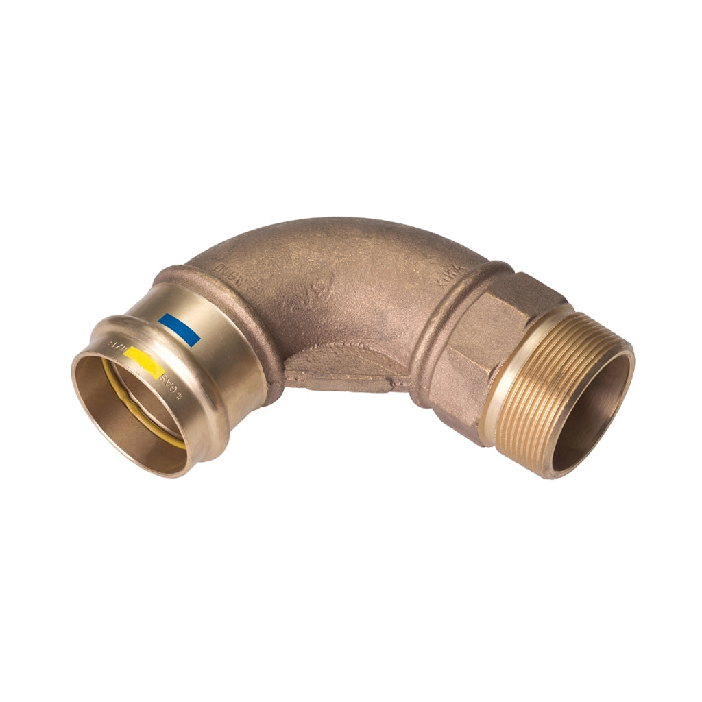 CURVA A 90Â° F/FILETTO M A PRESSARE ACQUA/GAS B ONE- Diam 22 x 3/4- IBP- pezzi 1