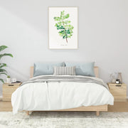 Comodini 2 pz-Set di 2 Tavolino da notte Rovere Sonoma 40x39x40 cm