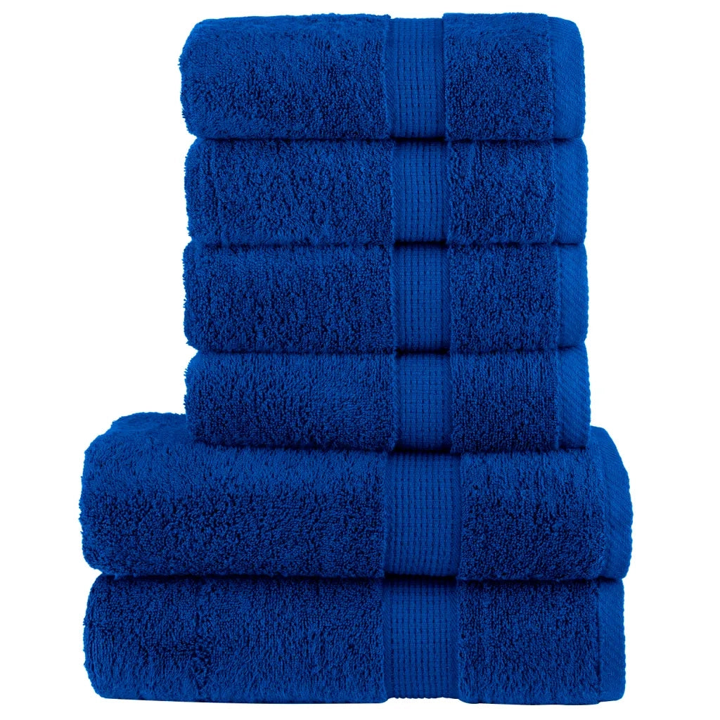 Set ASciugamani SOLUND 8 pz Blu 600 gsm 137555