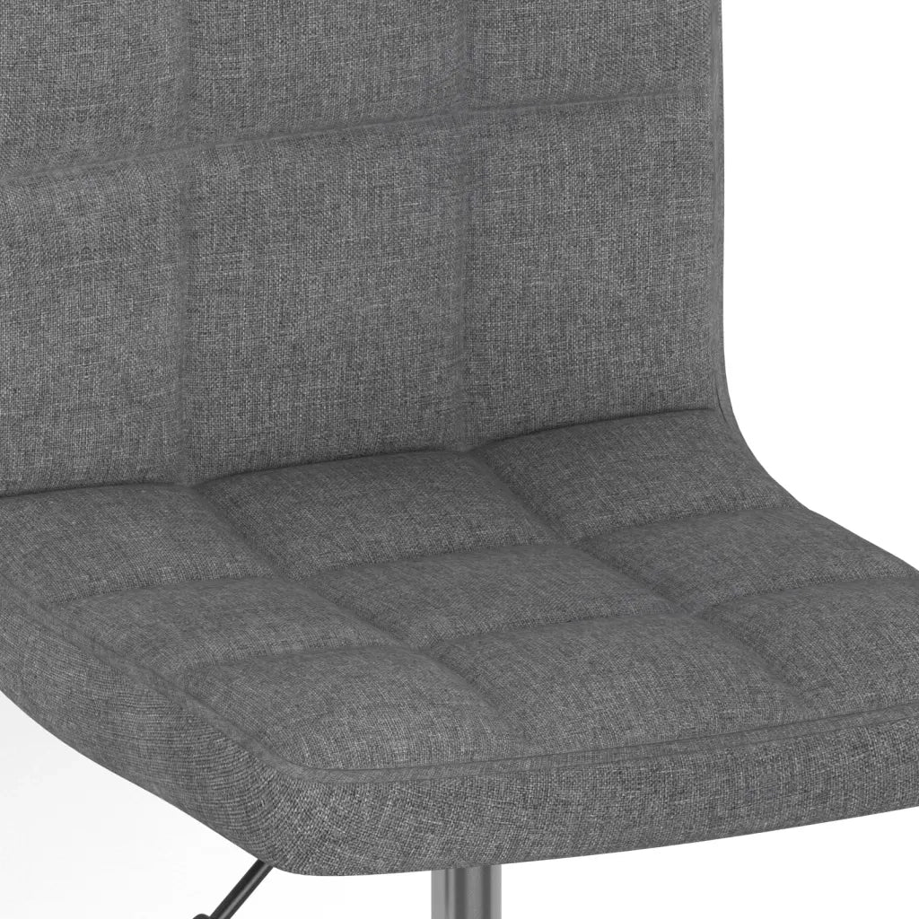 Sedie da Pranzo Girevoli 6 pz Grigio Chiaro in Tessuto cod mxl 67289