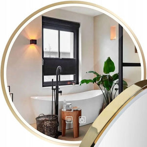 Specchio Led 50cm Mmj Gold